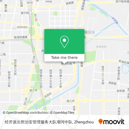 经开派出所治安管理服务大队潮河中队 map