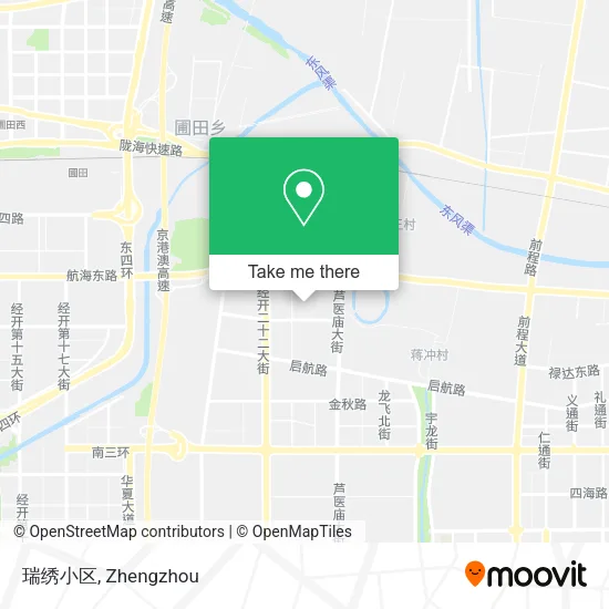 瑞绣小区 map