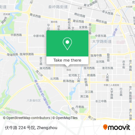 伏牛路 224 号院 map