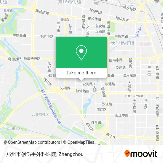 郑州市创伤手外科医院 map