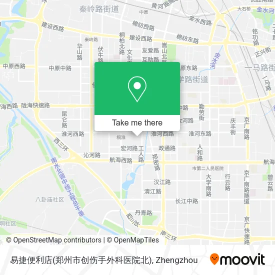 易捷便利店(郑州市创伤手外科医院北) map
