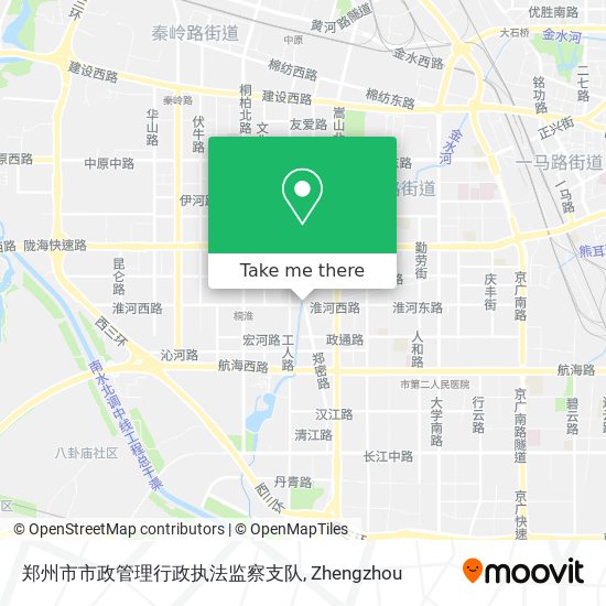 郑州市市政管理行政执法监察支队 map