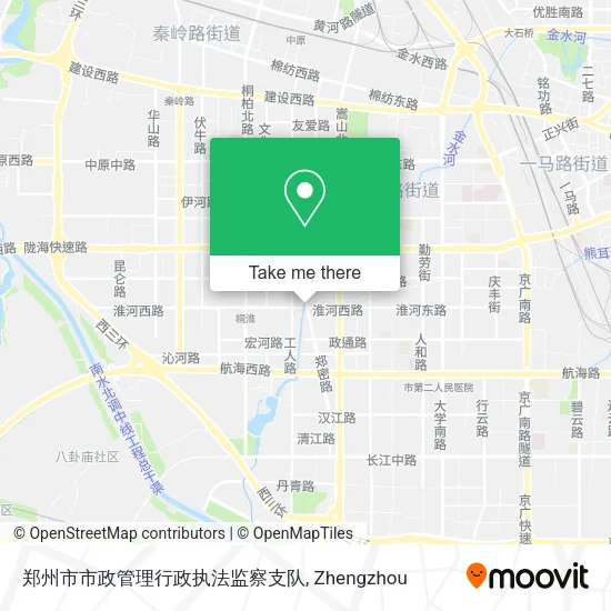 郑州市市政管理行政执法监察支队 map