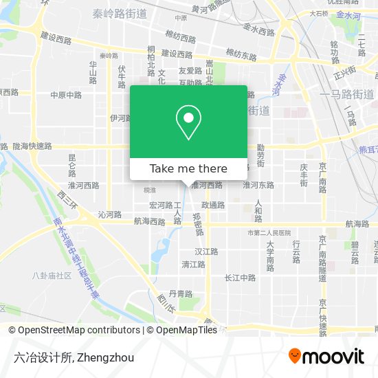 六冶设计所 map