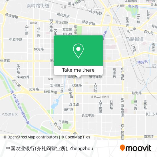 中国农业银行(齐礼阎营业所) map