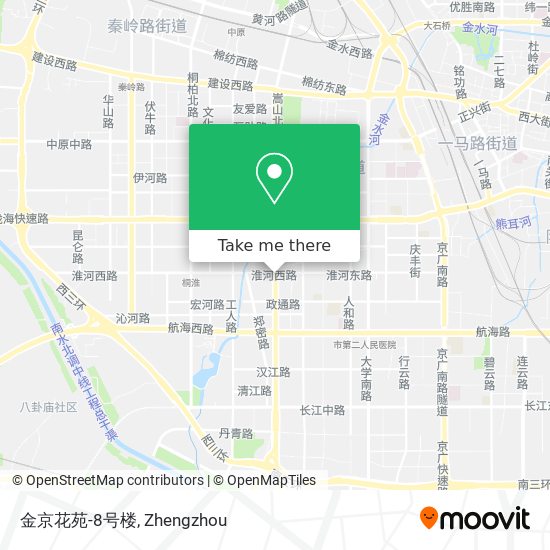 金京花苑-8号楼 map