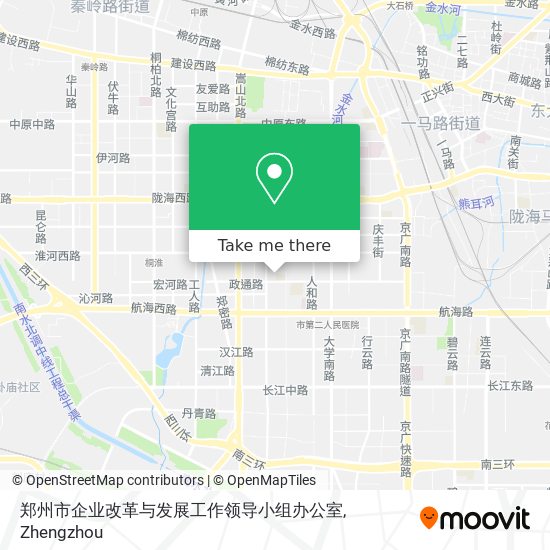 郑州市企业改革与发展工作领导小组办公室 map