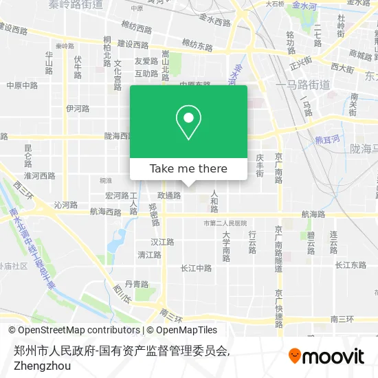 郑州市人民政府-国有资产监督管理委员会 map