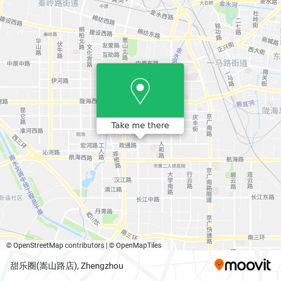 甜乐圈(嵩山路店) map
