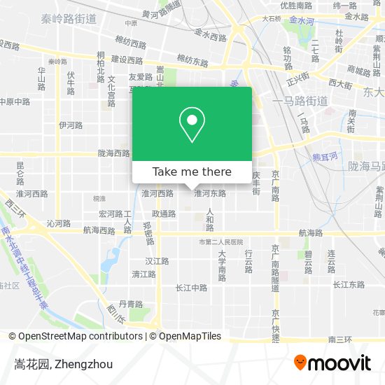 嵩花园 map