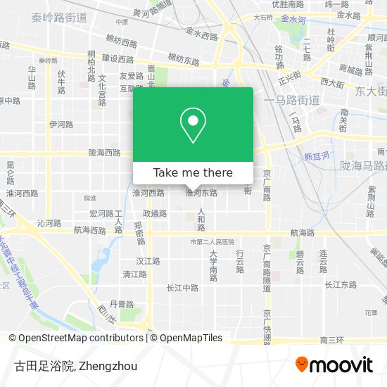 古田足浴院 map