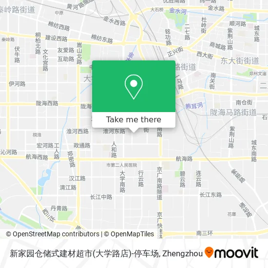 新家园仓储式建材超市(大学路店)-停车场 map