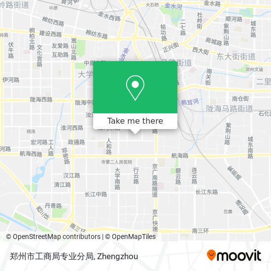 郑州市工商局专业分局 map