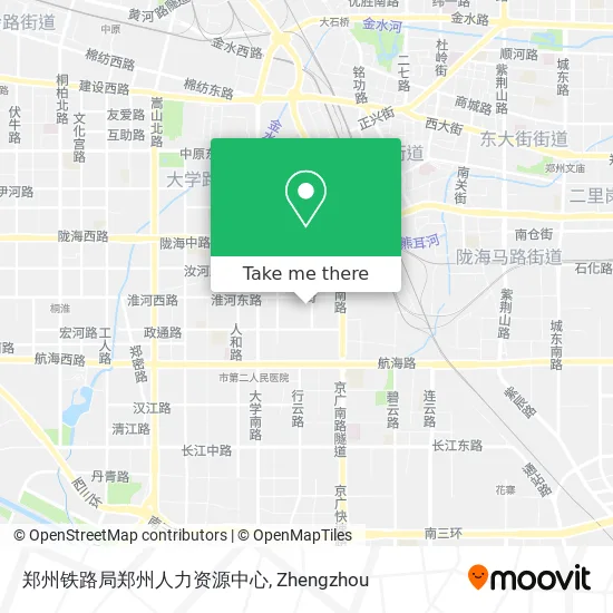 郑州铁路局郑州人力资源中心 map