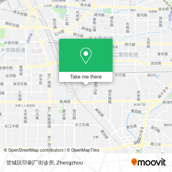 管城区印刷厂街诊所 map