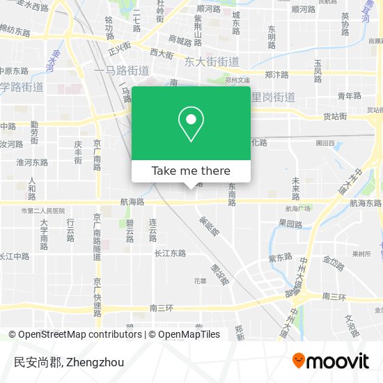 民安尚郡 map