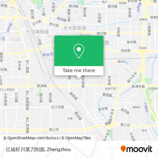 亿福轩川菜刀削面 map