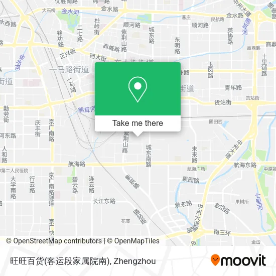 旺旺百货(客运段家属院南) map