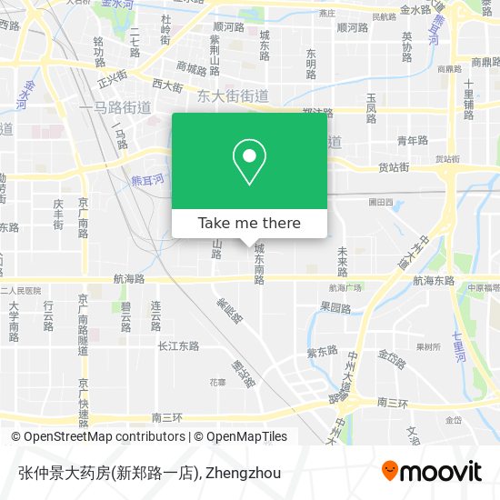 张仲景大药房(新郑路一店) map