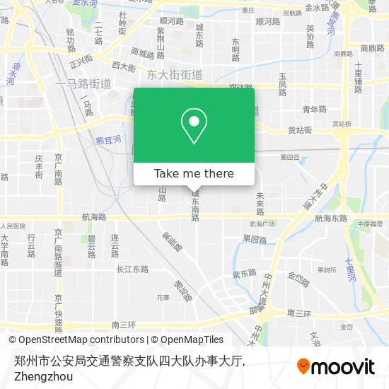 郑州市公安局交通警察支队四大队办事大厅 map
