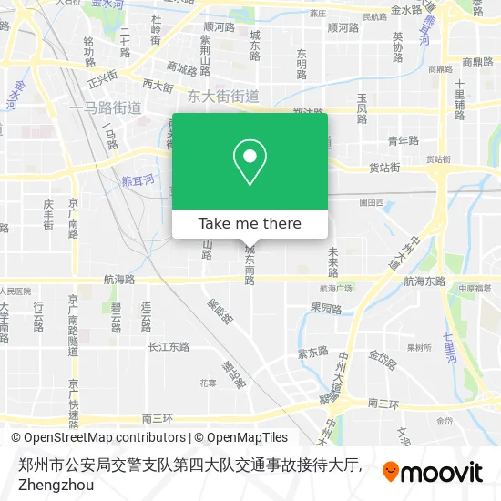 郑州市公安局交警支队第四大队交通事故接待大厅 map