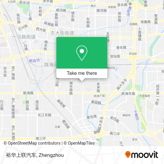 裕华上联汽车 map