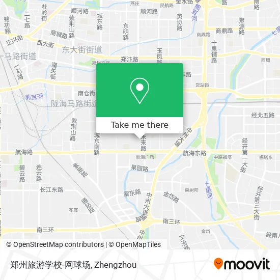 郑州旅游学校-网球场 map