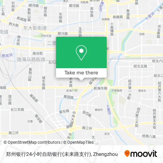 郑州银行24小时自助银行(未来路支行) map