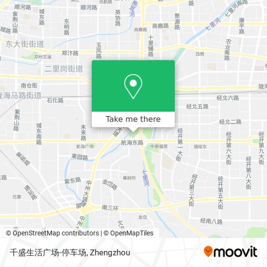 千盛生活广场-停车场 map