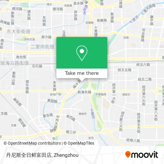 丹尼斯全日鲜富田店 map
