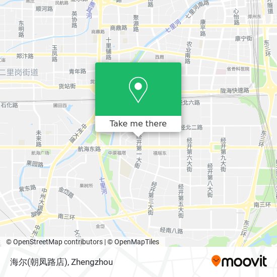 海尔(朝凤路店) map