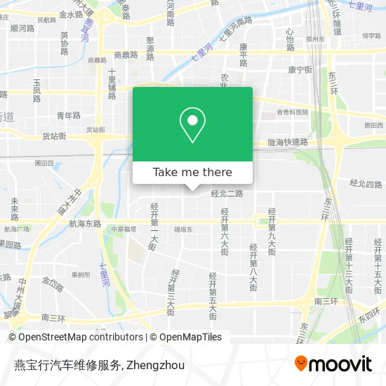 燕宝行汽车维修服务 map
