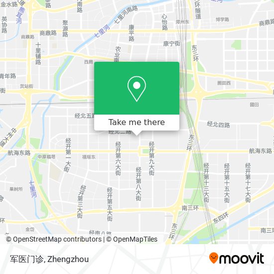 军医门诊 map