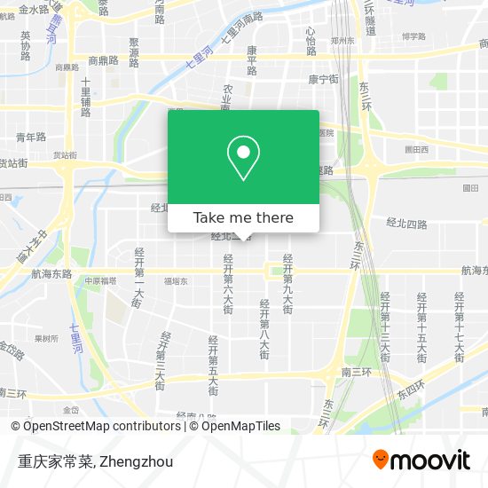 重庆家常菜 map