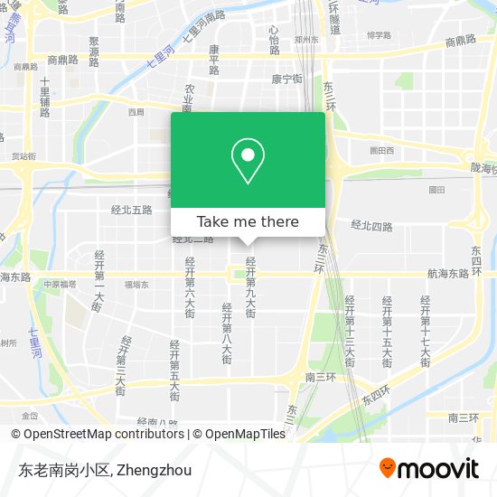 东老南岗小区 map