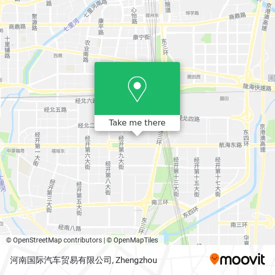 河南国际汽车贸易有限公司 map