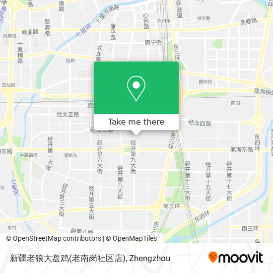 新疆老狼大盘鸡(老南岗社区店) map