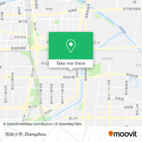 营岗小学 map