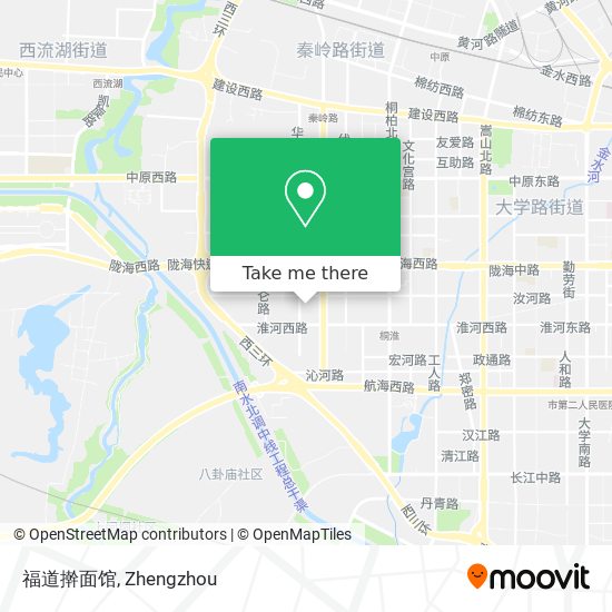 福道擀面馆 map