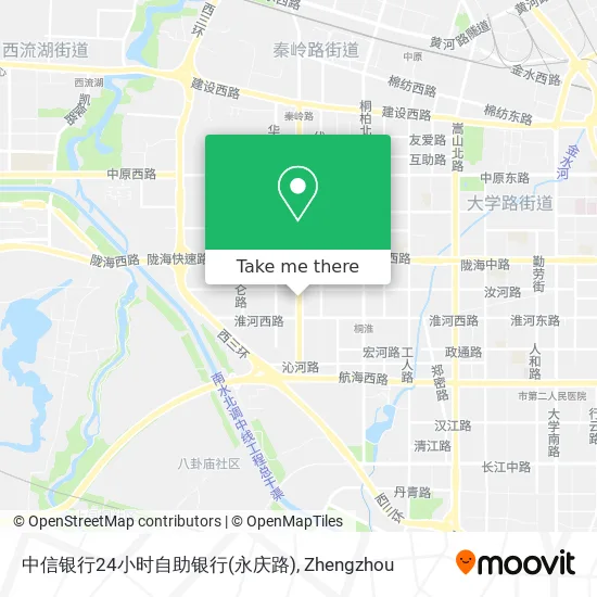 中信银行24小时自助银行(永庆路) map
