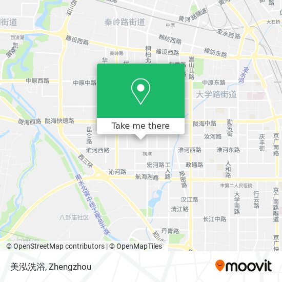 美泓洗浴 map