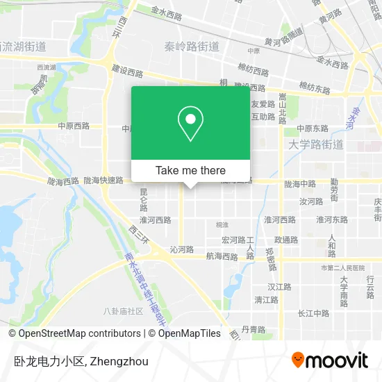 卧龙电力小区 map