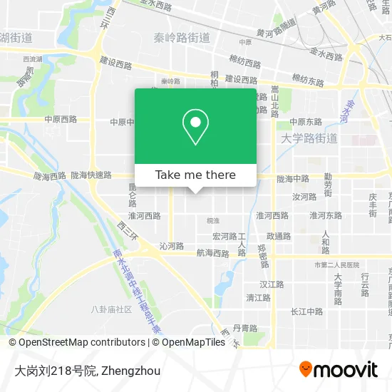 大岗刘218号院 map
