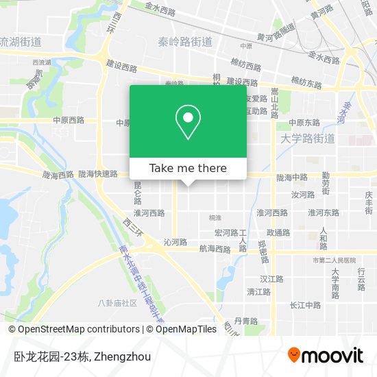 卧龙花园-23栋 map
