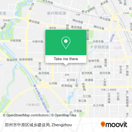 郑州市中原区城乡建设局 map