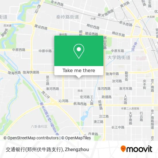 交通银行(郑州伏牛路支行) map