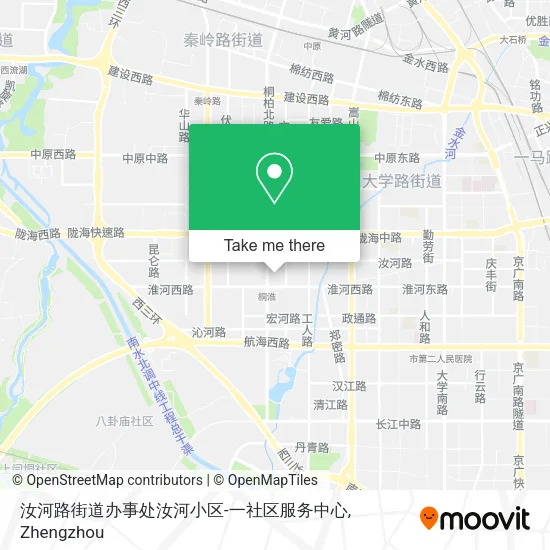 汝河路街道办事处汝河小区-一社区服务中心 map