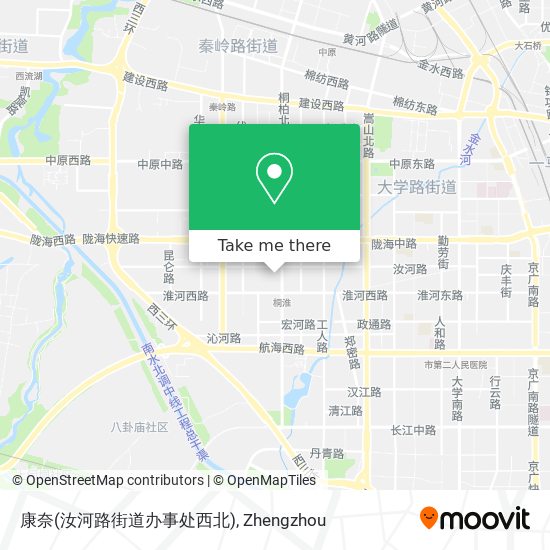 康奈(汝河路街道办事处西北) map