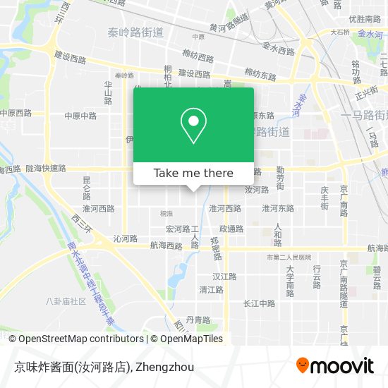 京味炸酱面(汝河路店) map