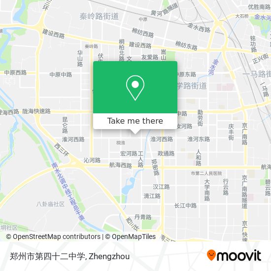 郑州市第四十二中学 map